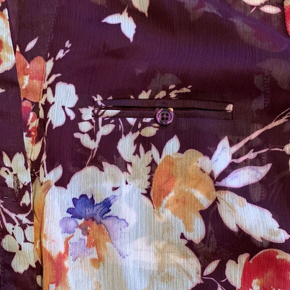 NWOT KUT FROM THE KLOTH sheer top- size M - Picture 2 of 9